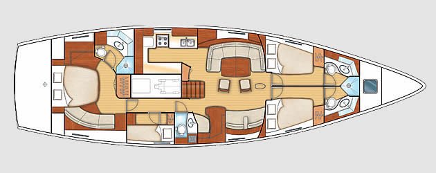 Beneteau 57, sailboat for sale