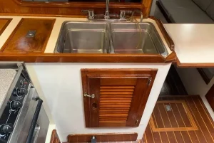 interior, Downeast 38 Cutter, sailboat for sale