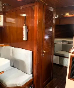 salon, Downeast 38 Cutter, sailboat for sale