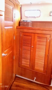 interior, Island Packet 485, sailboat for sale