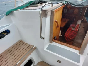 cockpit, Ovni 43, sailboat for sale