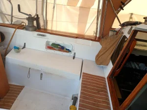 cockpit, C&C 36, sailboat for sale