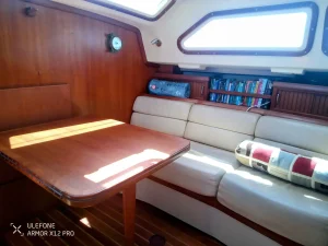 salon, Island Packet 485, sailboat for sale