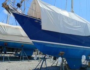 boatyard, C&C 36, sailboat for sale