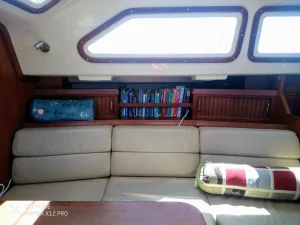 salon, Island Packet 485, sailboat for sale