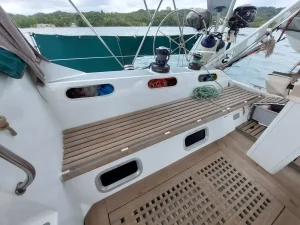 cockpit, Ovni 43, sailboat for sale