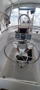 helm, Morgan 45, sailboat for sale