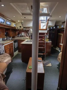 salon, Morgan 45, sailboat for sale