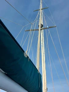 deck, Ovni 43, sailboat for sale