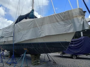 boatyard, Ovni 43, sailboat for sale