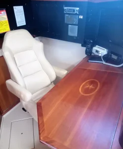navigation station, Island Packet 485, sailboat for sale