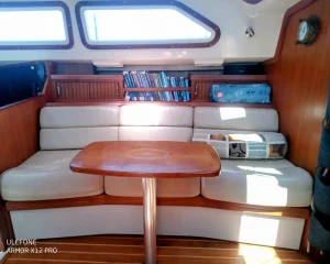 salon, Island Packet 485, sailboat for sale