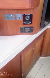 navigation station, Island Packet 485, sailboat for sale