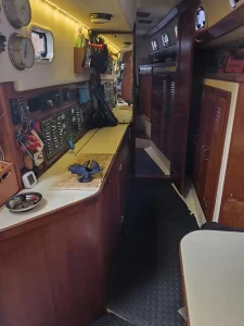 navigation station, Morgan 45, sailboat for sale