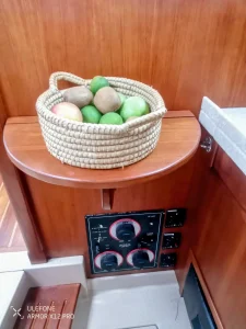 interior, Island Packet 485, sailboat for sale