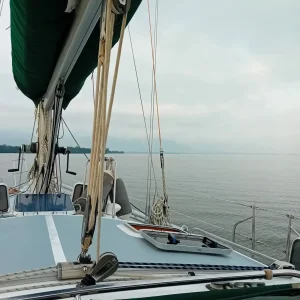 deck, Ovni 43, sailboat for sale
