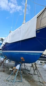 boatyard, C&C 36, sailboat for sale