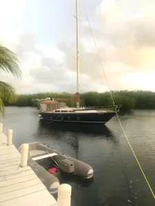 exterior, C&C 36, sailboat for sale