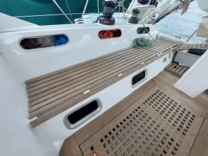 cockpit, Ovni 43, sailboat for sale