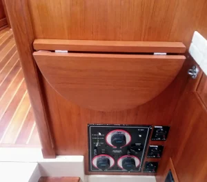 navigation station, Island Packet 485, sailboat for sale