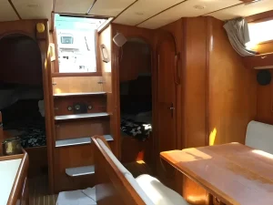 interior, Ovni 43, sailboat for sale