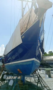 boatyard, C&C 36, sailboat for sale