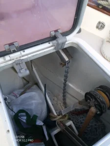 deck, Island Packet 485, sailboat for sale