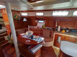 salon, Morgan 45, sailboat for sale