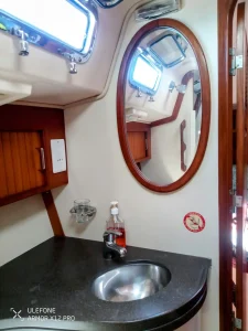bath, Island Packet 485, sailboat for sale