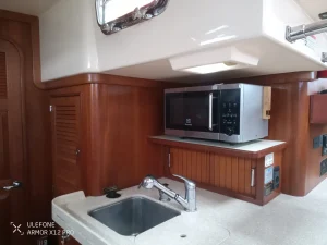 interior, Island Packet 485, sailboat for sale