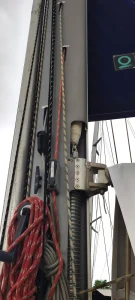 deck, Island Packet 485, sailboat for sale