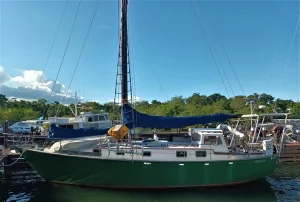 exterior, Brewer 35 Huromic, sailboat for sale