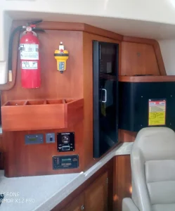 navigation station, Island Packet 485, sailboat for sale