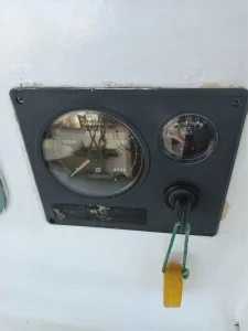 helm, Brewer 35 Huromic, sailboat for sale