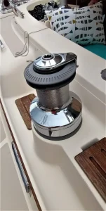 deck, Island Packet 485, sailboat for sale