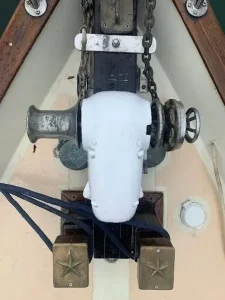 deck, Downeast 38 Cutter, sailboat for sale