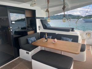 cockpit, Lagoon 42, catamaran for sale