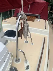 deck, Downeast 38 Cutter, sailboat for sale