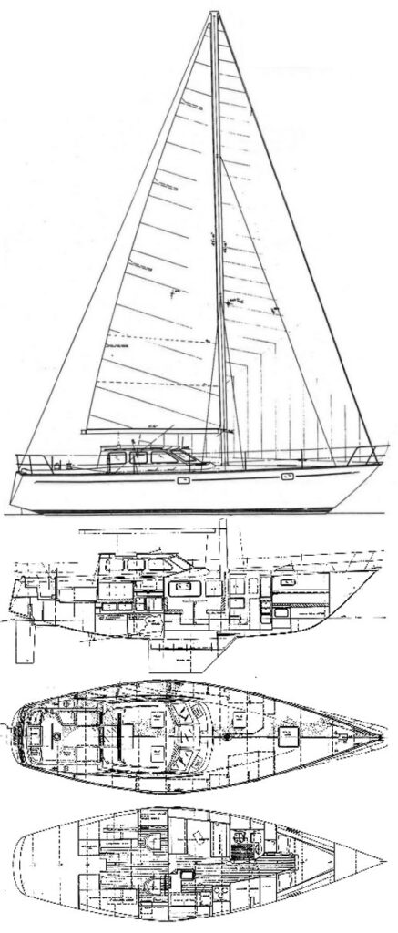 Nautilus 40 Pilothouse, sailboat for sale