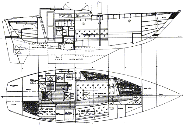 Brewer 35 Huromic, sailboat for sale