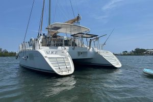 exterior, Lagoon 380, catamaran for sale