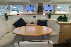 salon, Lagoon 380, catamaran for sale