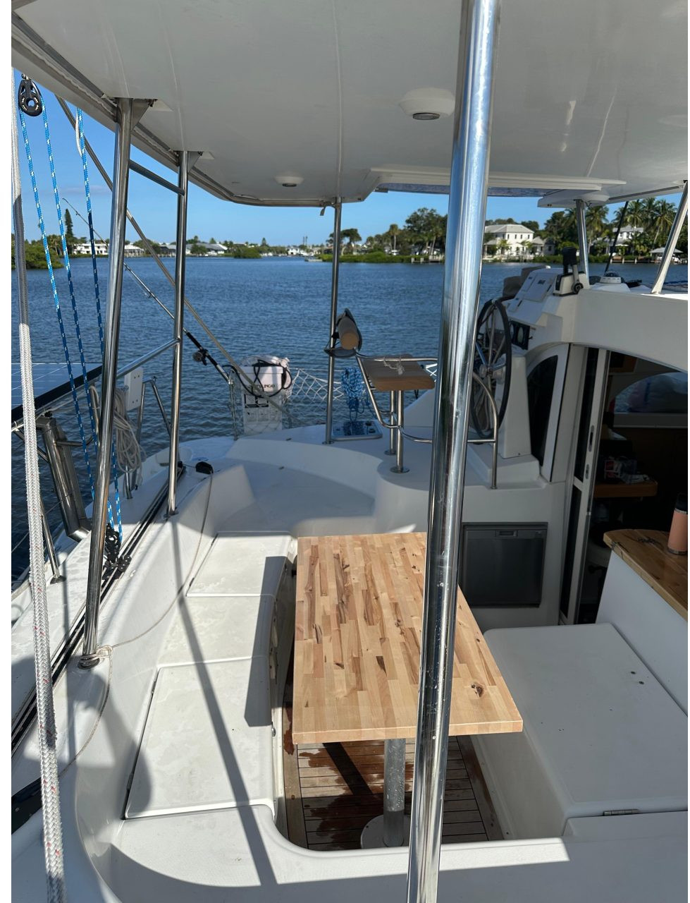cockpit, Lagoon 380, catamaran for sale