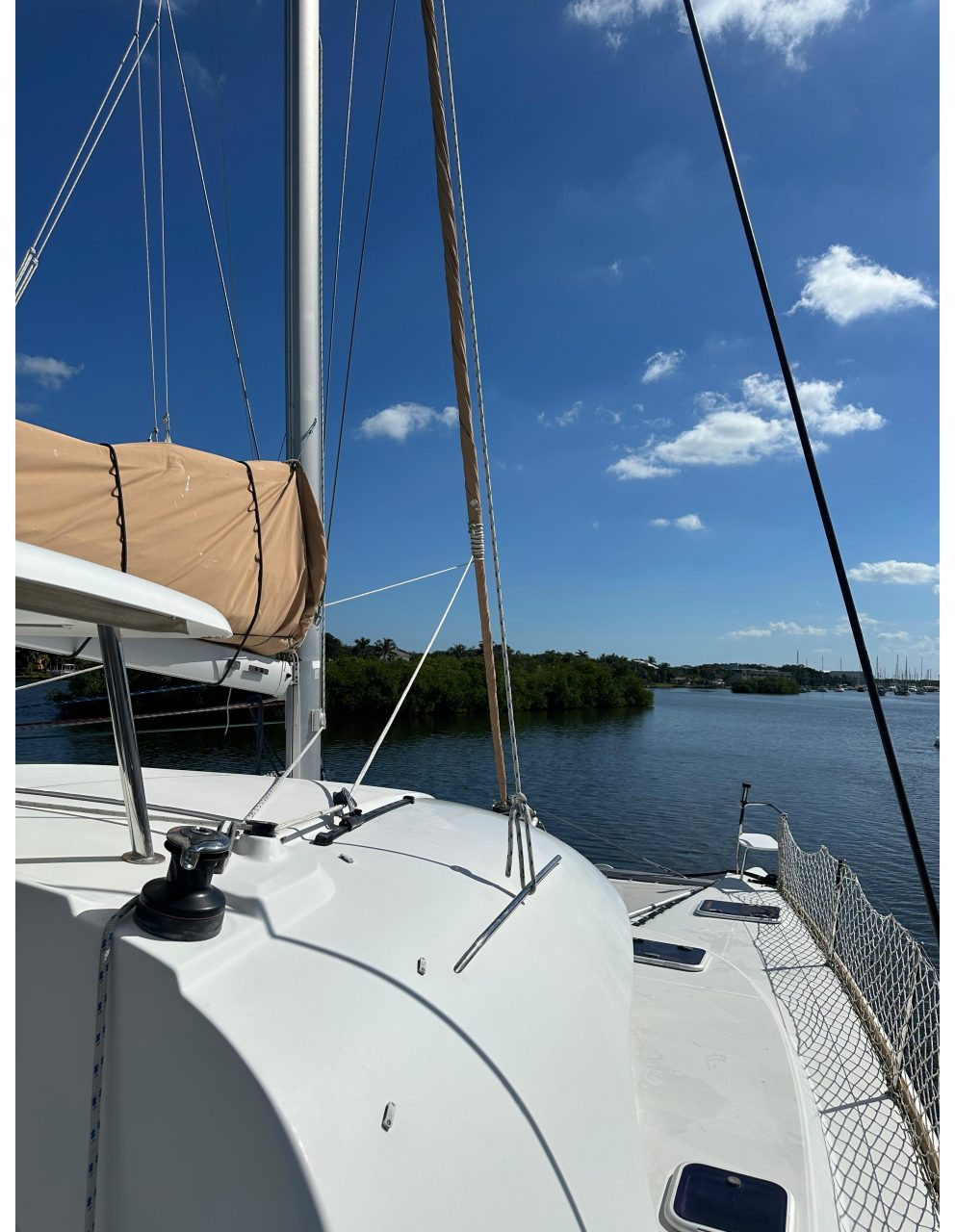 deck, Lagoon 380, catamaran for sale