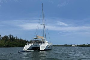 exterior, Lagoon 380, catamaran for sale