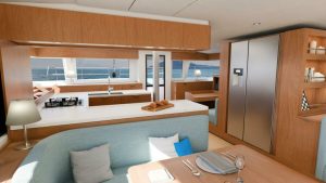 interior, Bali 5.2, catamaran for sale
