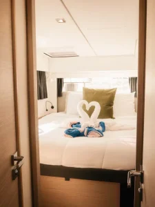 bed, FP 45 Elba, catamaran for sale
