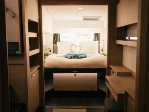bed, FP 45 Elba, catamaran for sale