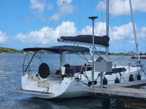 exterior, Beneteau 41 Oceanis, sailboat for sale