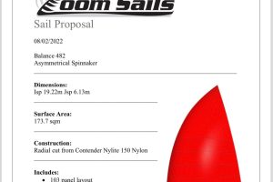diagram, Balance 482, catamaran for sale
